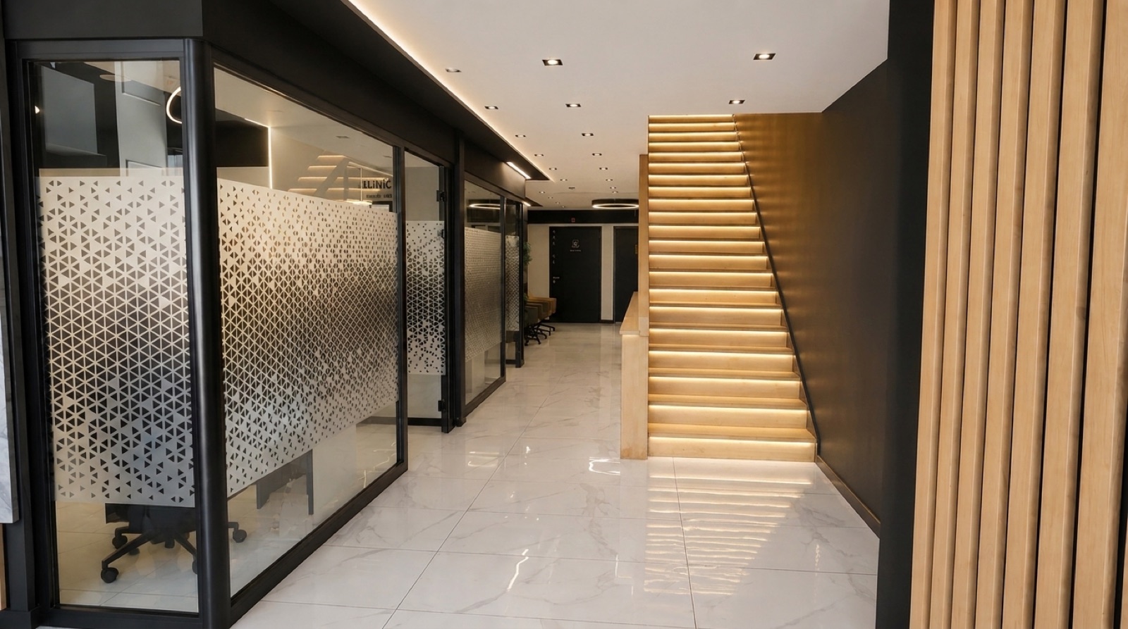 The lobby
